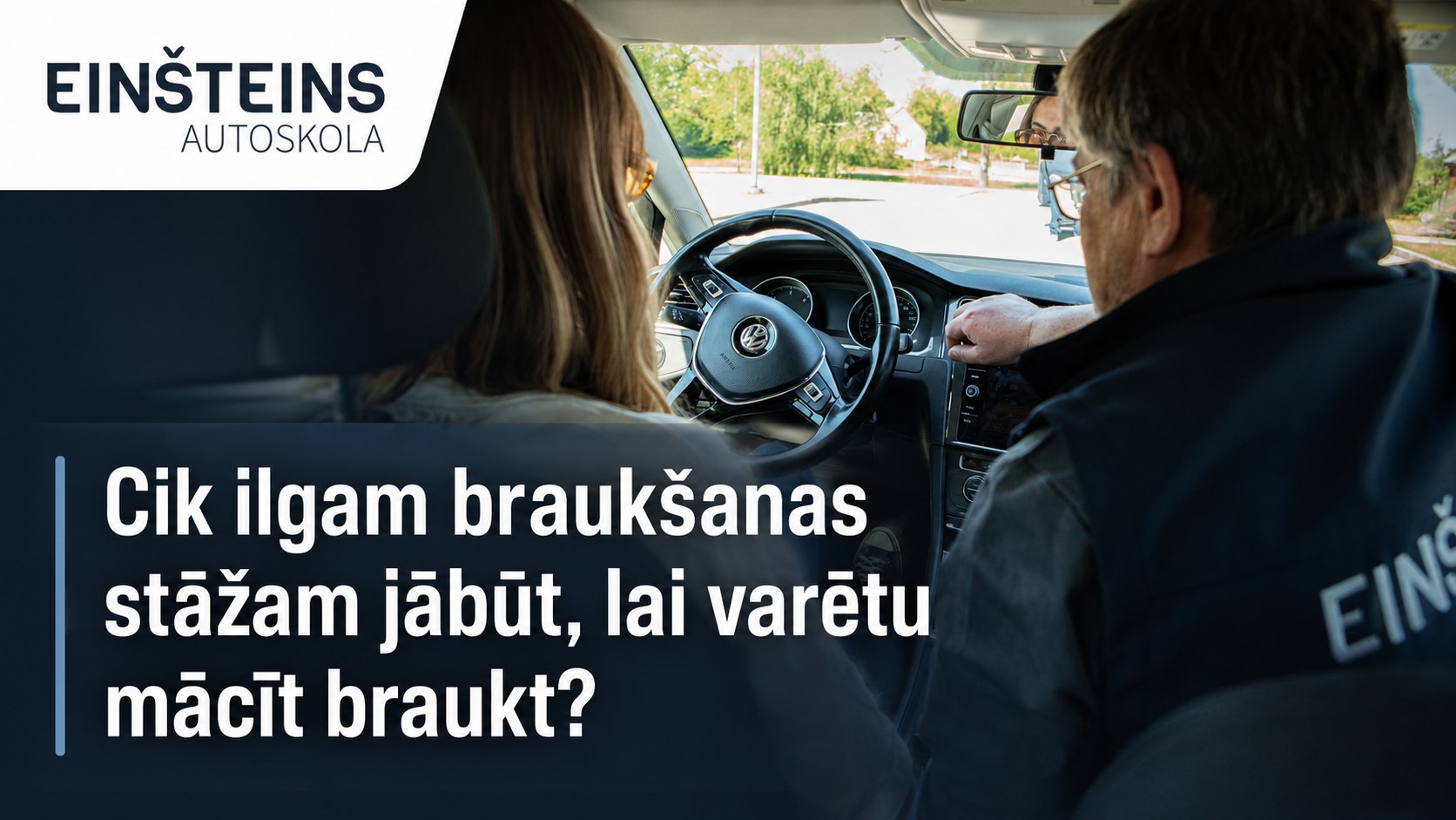 Cik ilgam braukšanas stāžam jābūt, lai varētu mācīt braukt?