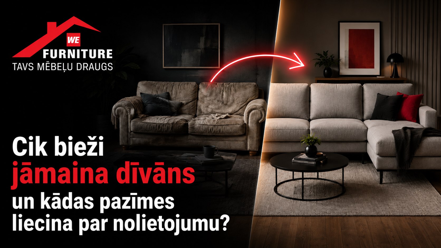 Cik bieži jāmaina dīvāns un kādas pazīmes liecina par nolietojumu?