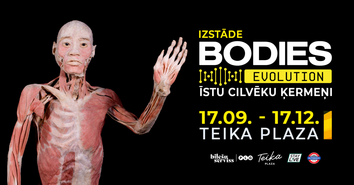 BODIES Evolution Latvijā: ceļojums cilvēka ķermeņa iekšienē
