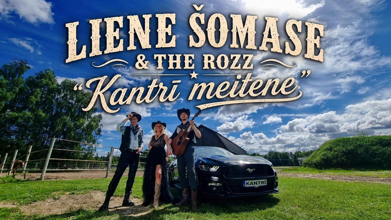 Liene Šomase kopā ar The Rozz sev vārda dienā dāvina jaunu dziesmu “Kantrī meitene” un sveic visas Lienes