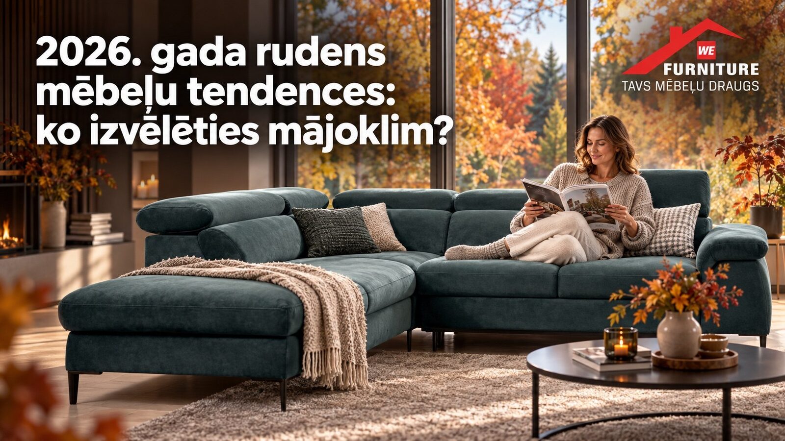 2026. gada rudens mēbeļu tendences: ko izvēlēties mājoklim?