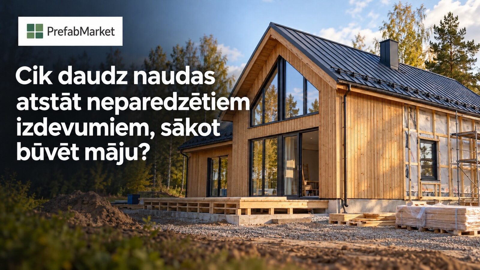 Cik daudz naudas atstāt neparedzētiem izdevumiem, sākot būvēt māju?