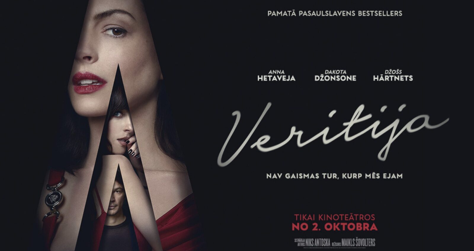 Psiholoģiskais trilleris “Veritija” kinoteātros no 2. oktobra