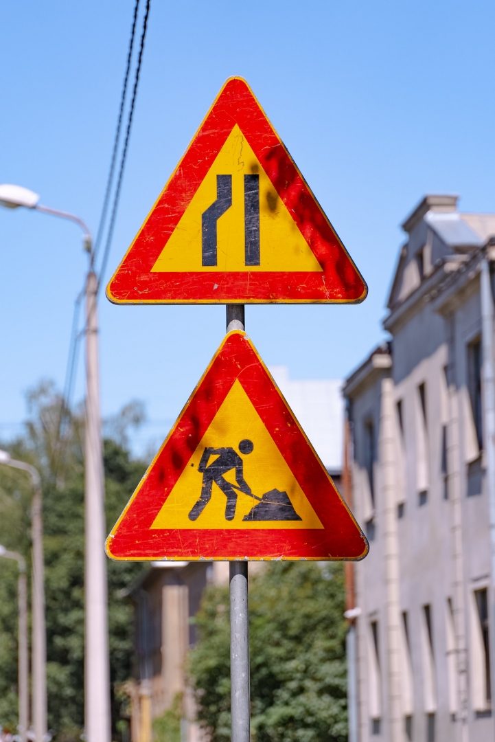 С 22 октября на улице Vienības gatve в Риге вводятся изменения в движении транспорта