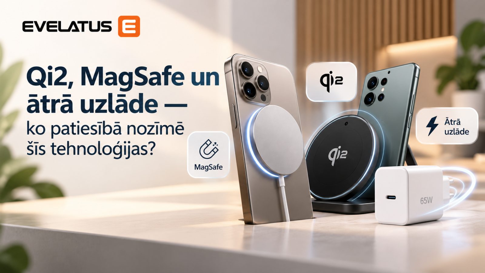 Qi2, MagSafe un ātrā uzlāde - ko patiesībā nozīmē šīs tehnoloģijas?