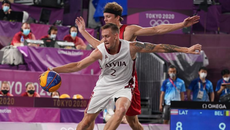 Латвийская сборная за золото по баскетболу 3x3 получит до 426 862 евро