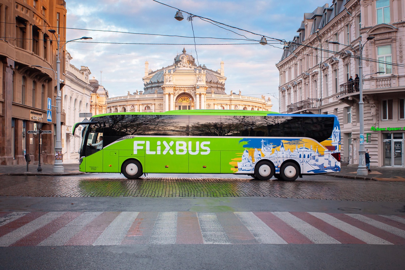 FlixBus начала перевозки пассажиров по Балтии