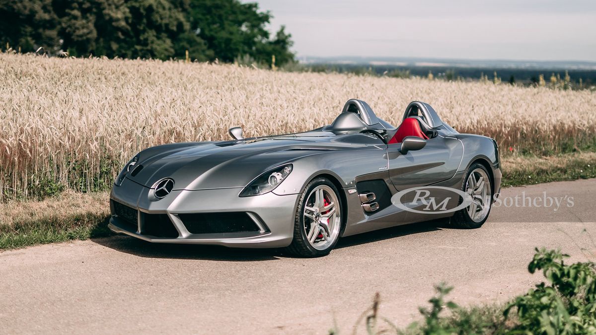 Редчайший Mercedes-Benz SLR Stirling Moss продают на аукционе
