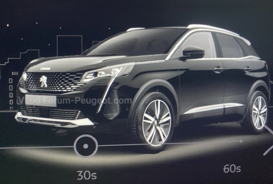 Первые изображения обновлённого Peugeot 3008