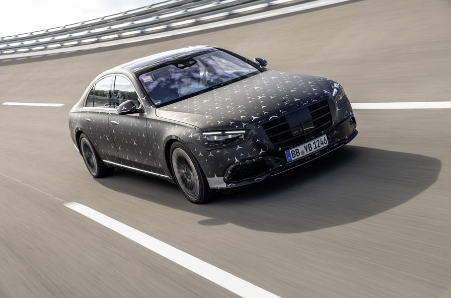 Новому Mercedes-Benz S-Class достанется «прыгающая» подвеска от GLE