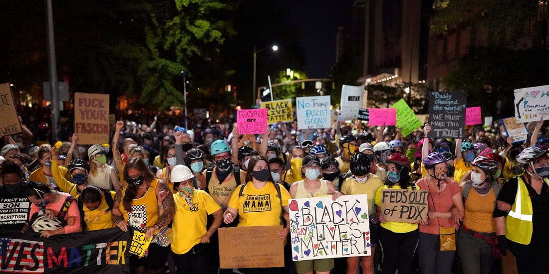 #BLM Протесты в Портленде: федералы готовы к поэтапному выводу войск #BLM Протесты в Портленде: федералы готовы к поэтапному выводу войск
