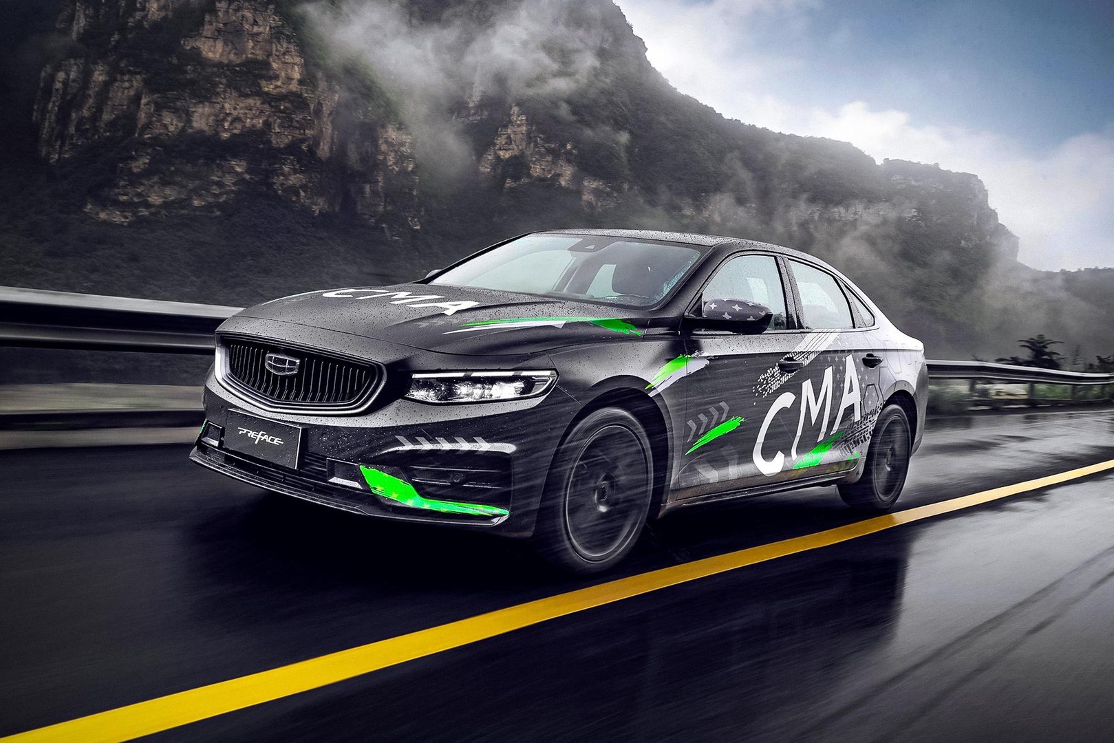 Новый седан от китайской кампании на базе Volvo