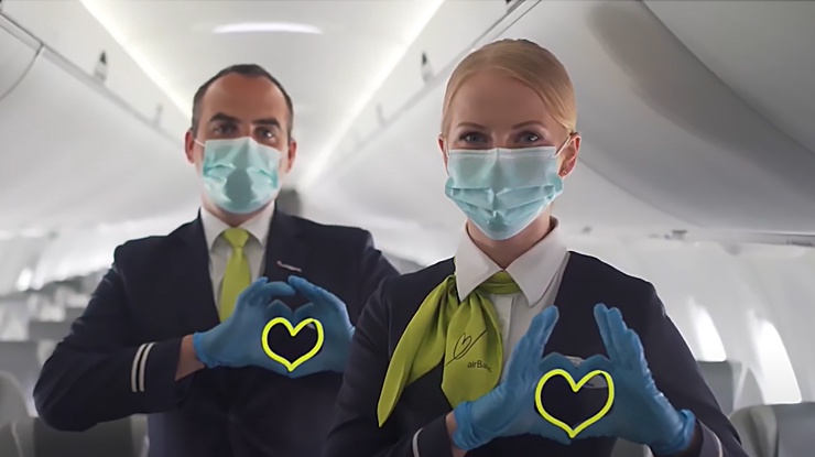 Covid-19: airBaltic разрешит бесплатную смену направлений из-за отмены рейсов