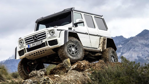 Экстремальный Мерседес G-class