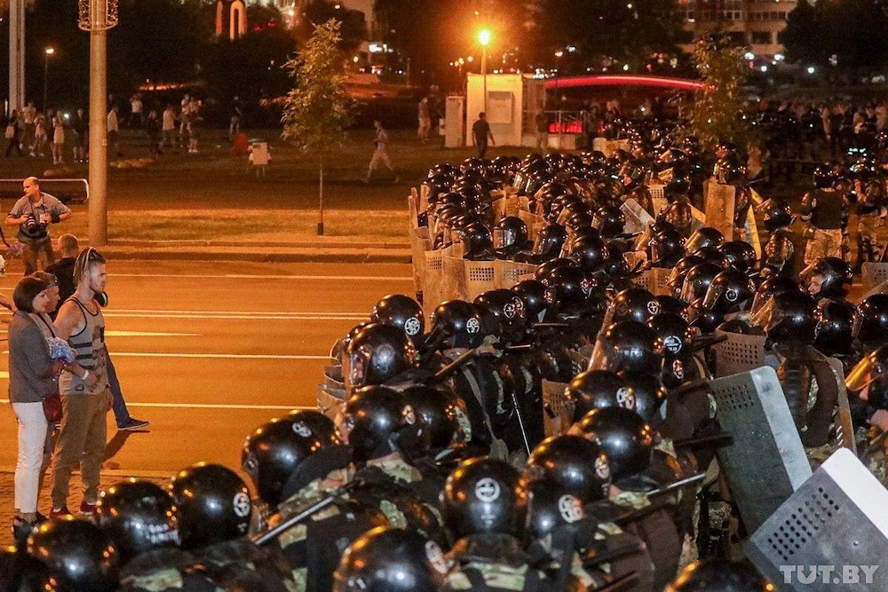 Протесты в Беларуси после переизбрания Лукашенко