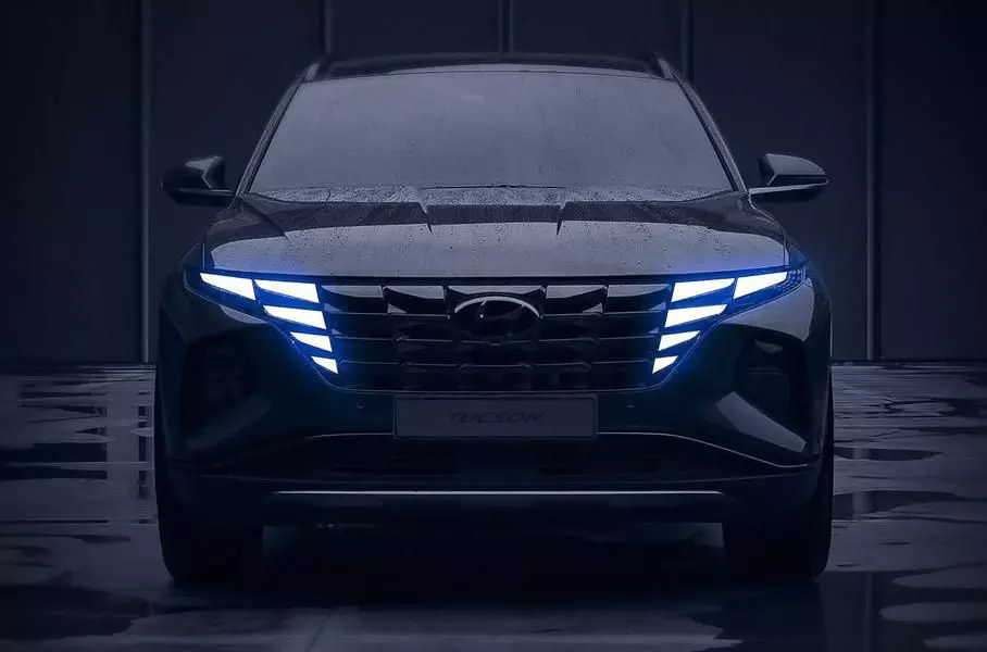 Первый взгляд на новой Hyundai Tucson Первый взгляд на новой Hyundai Tucson