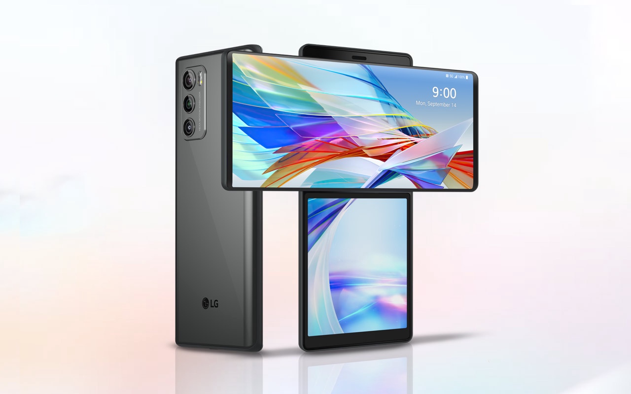 LG запускает смартфон с выдвижным экраном