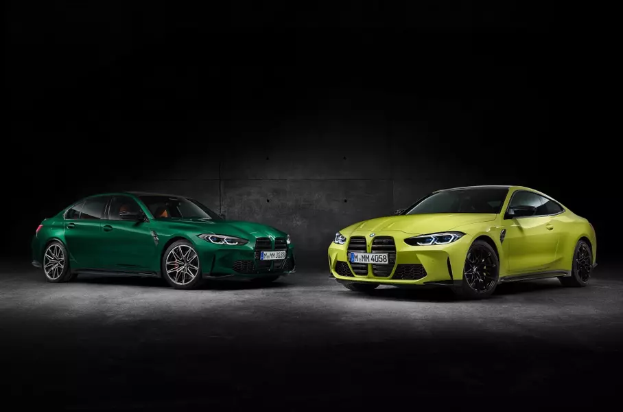 Показали внешность интригующих BMW M3 и M4