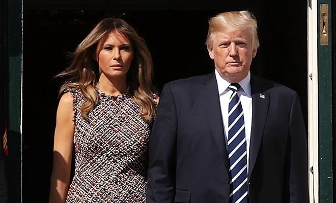 Толпа освистала Дональда Трампа и его жену