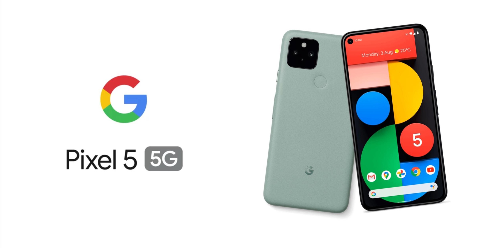 Google представляет новый смартфон Pixel 5