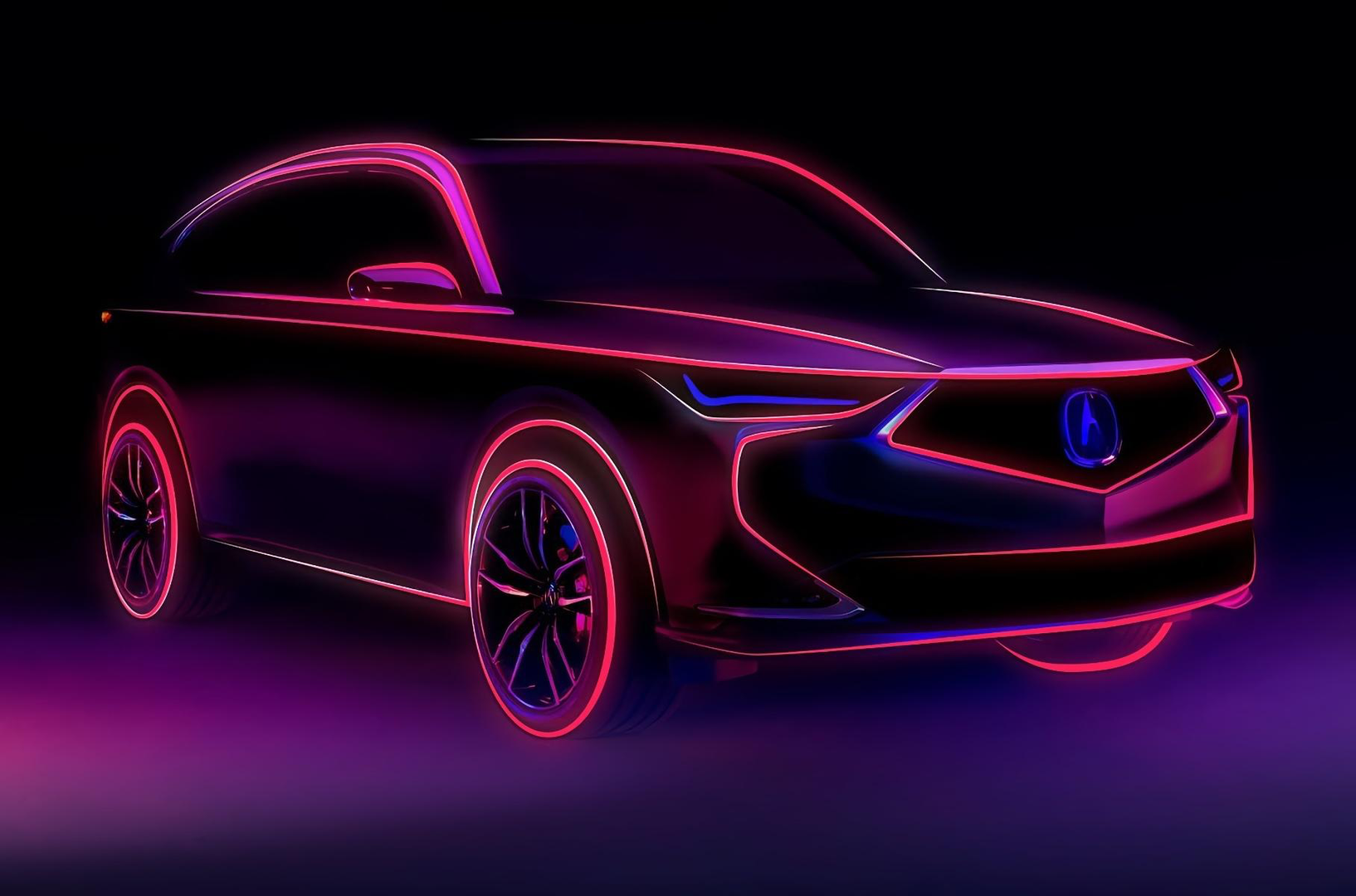 Бомбический тизер от Acura, в котором показали невероятный MDX