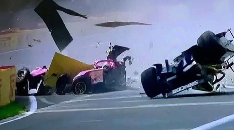 Ноги пилота Ф-2 после страшной аварии 2019 года