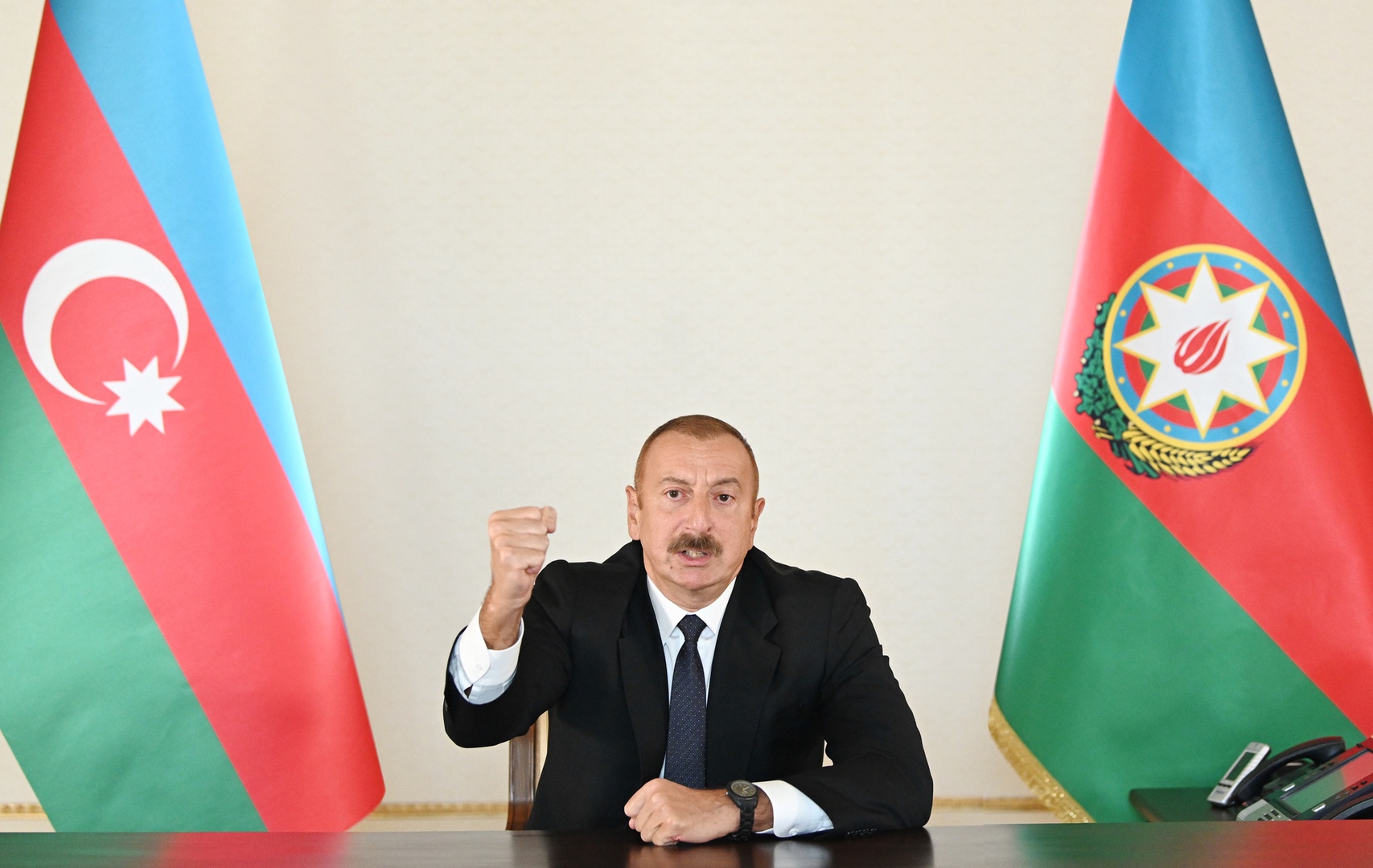 Алиев назвал условие прекращения боев в Нагорном Карабахе