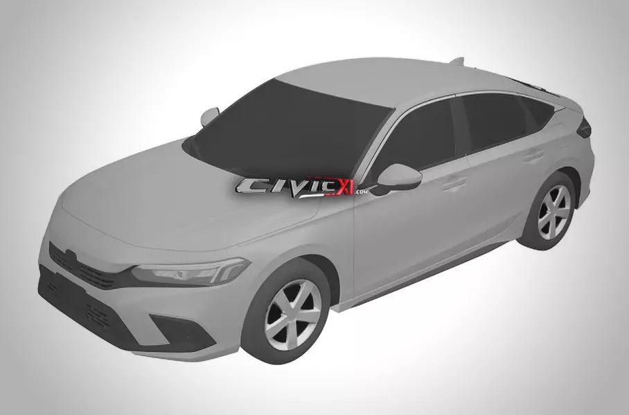 Новая внешность Honda Civic