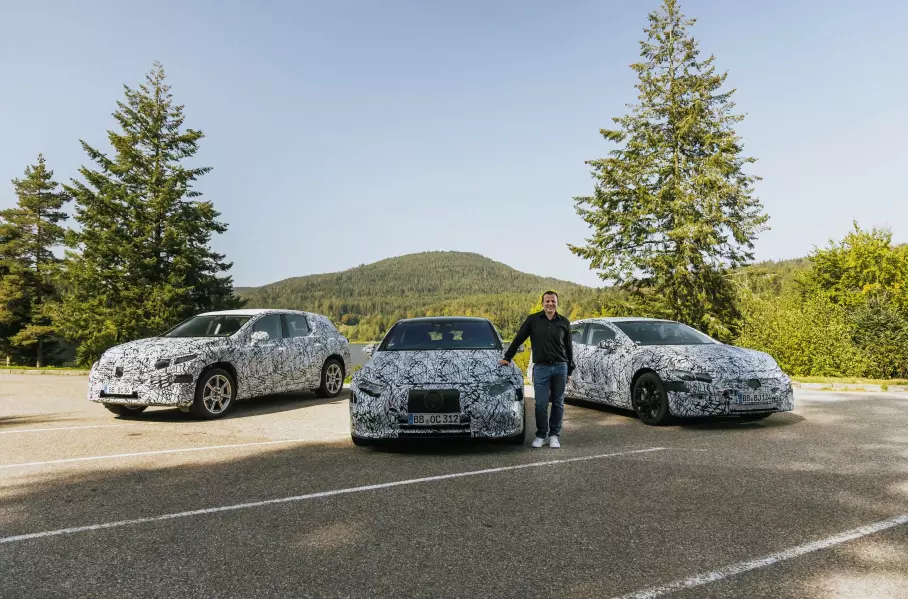 В ближайшие годы у Mercedes появятся 6 новых электромобилей