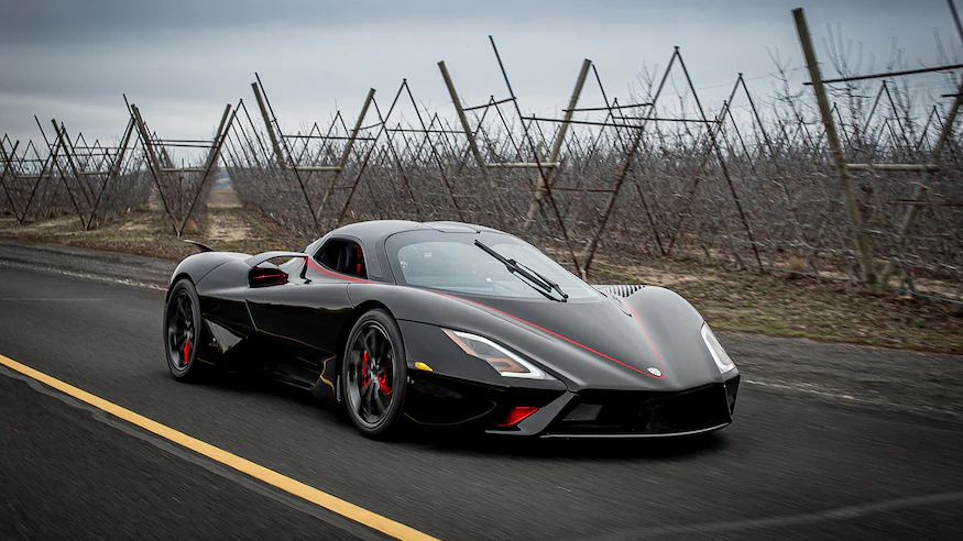 По неофициальным данным гиперкар SSC Tuatara побил рекорд скорости Koenigsegg