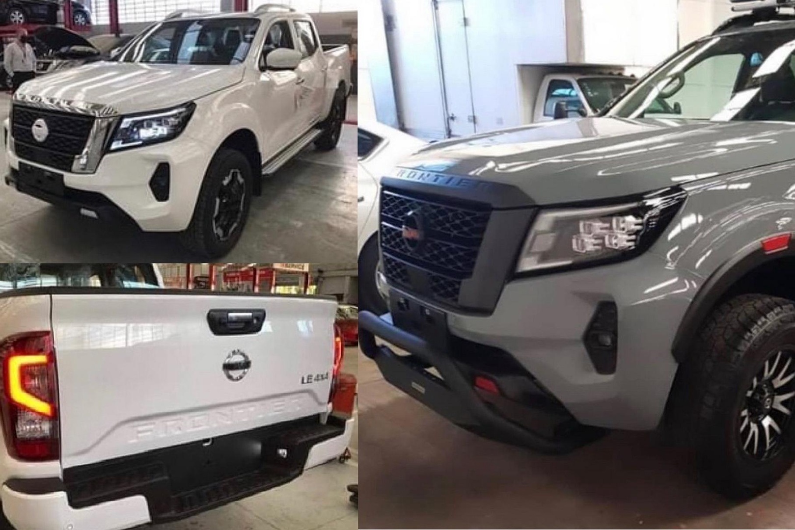 Появились фотки обновлённого пикапа Nissan Navara