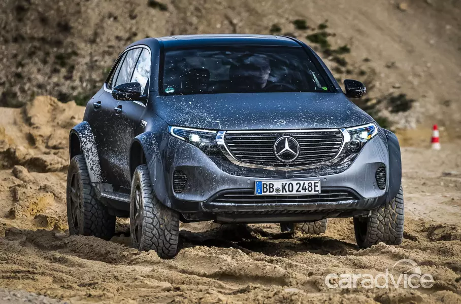 Mercedes-Benz EQC стал, внушающим суровость внедорожником
