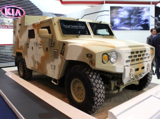 Kia сильно продвигается в создании военных машин