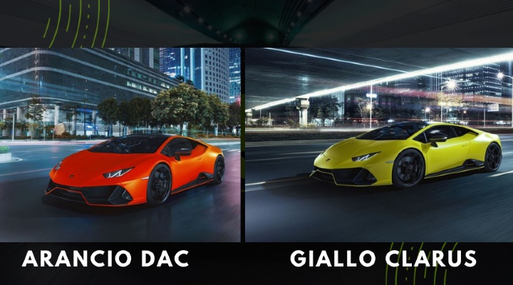 У Lamborghini Huracan Evo появилась очень стильная версия - Fluo Capsule