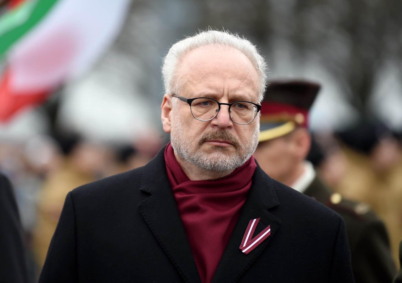 Президент в День Лачплесиса пожелал  сильной воли, ответственности и единства