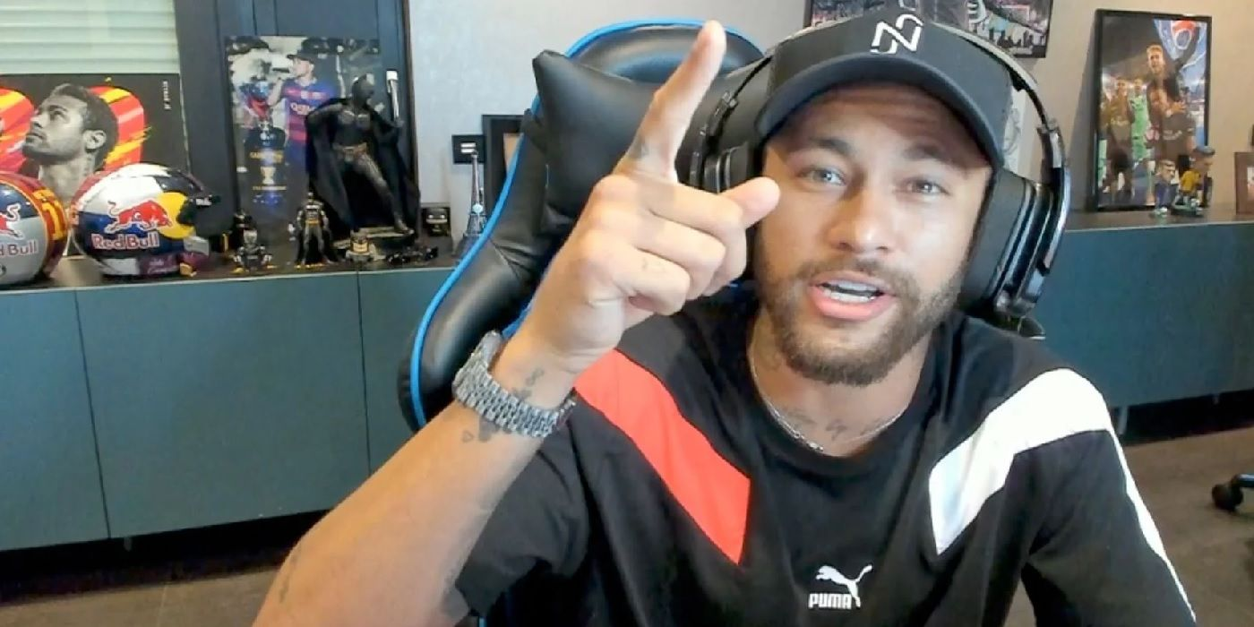 Бразильского форварда Неймара забанили на стримовом сервисе Twitch
