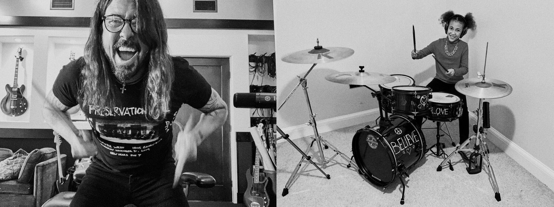Foo Fighters пригласили 10-летнюю барабанщицу сыграть на их концерте