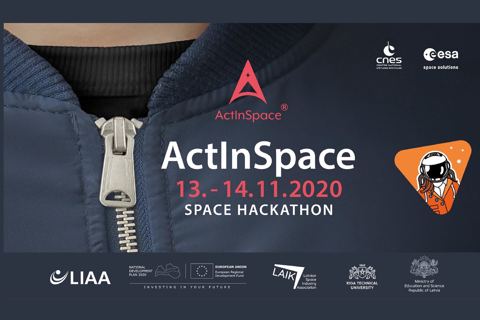 Сегодня начнется 24-часовой хакатон «Act In Space»