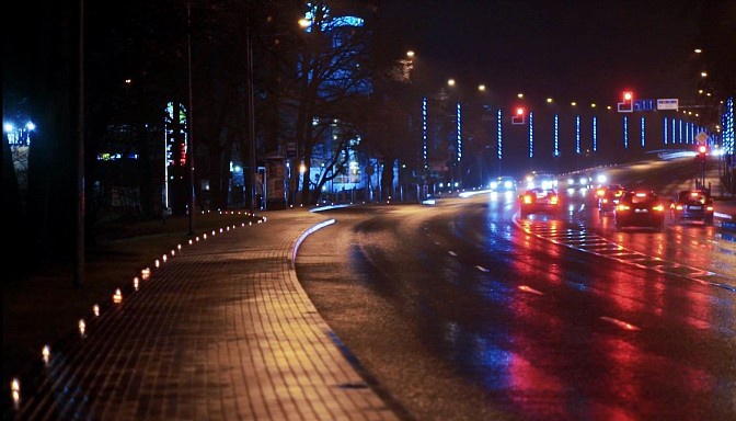 Юрмала создаст длиннейший Путь света в Латвии