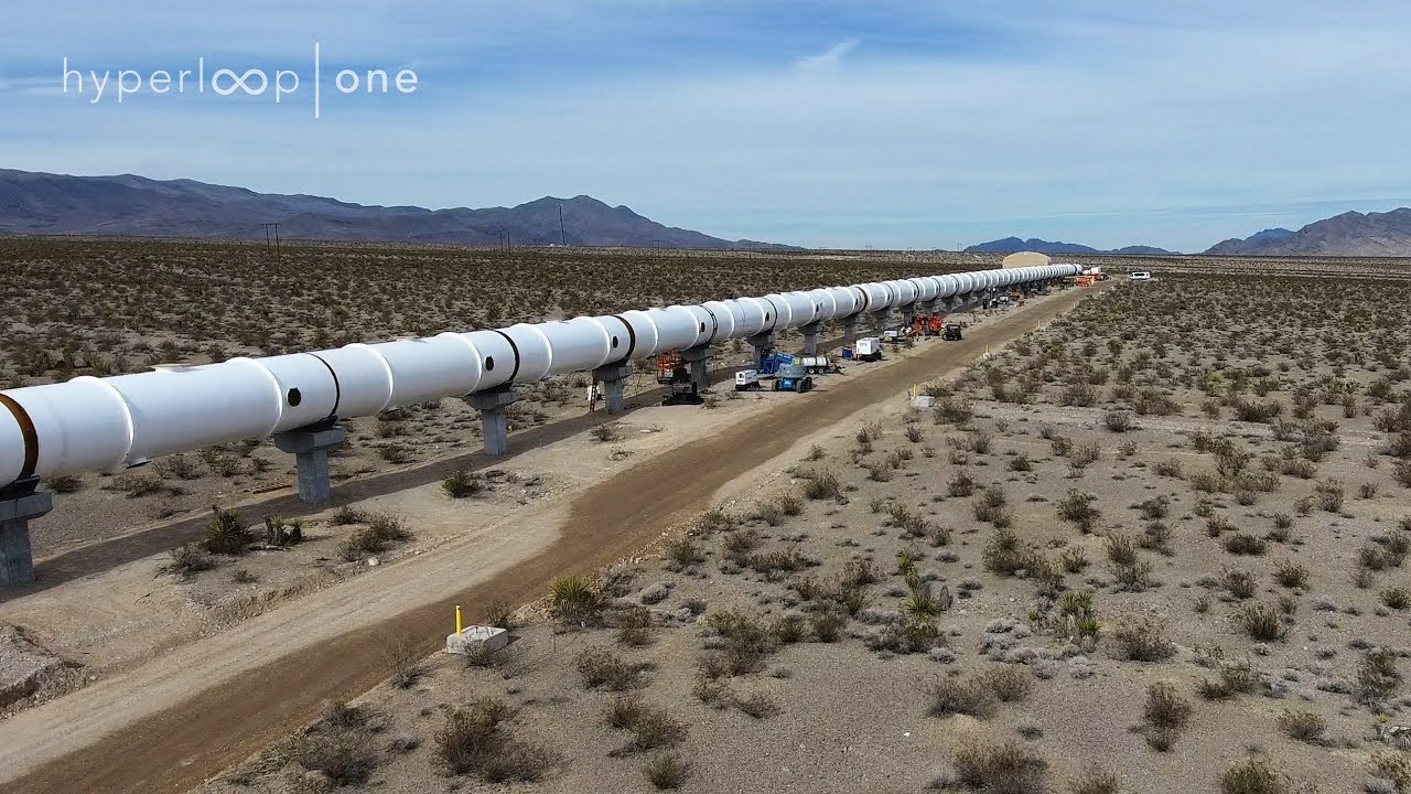 Дубай запускает в городе Hyperloop Дубай запускает в городе Hyperloop