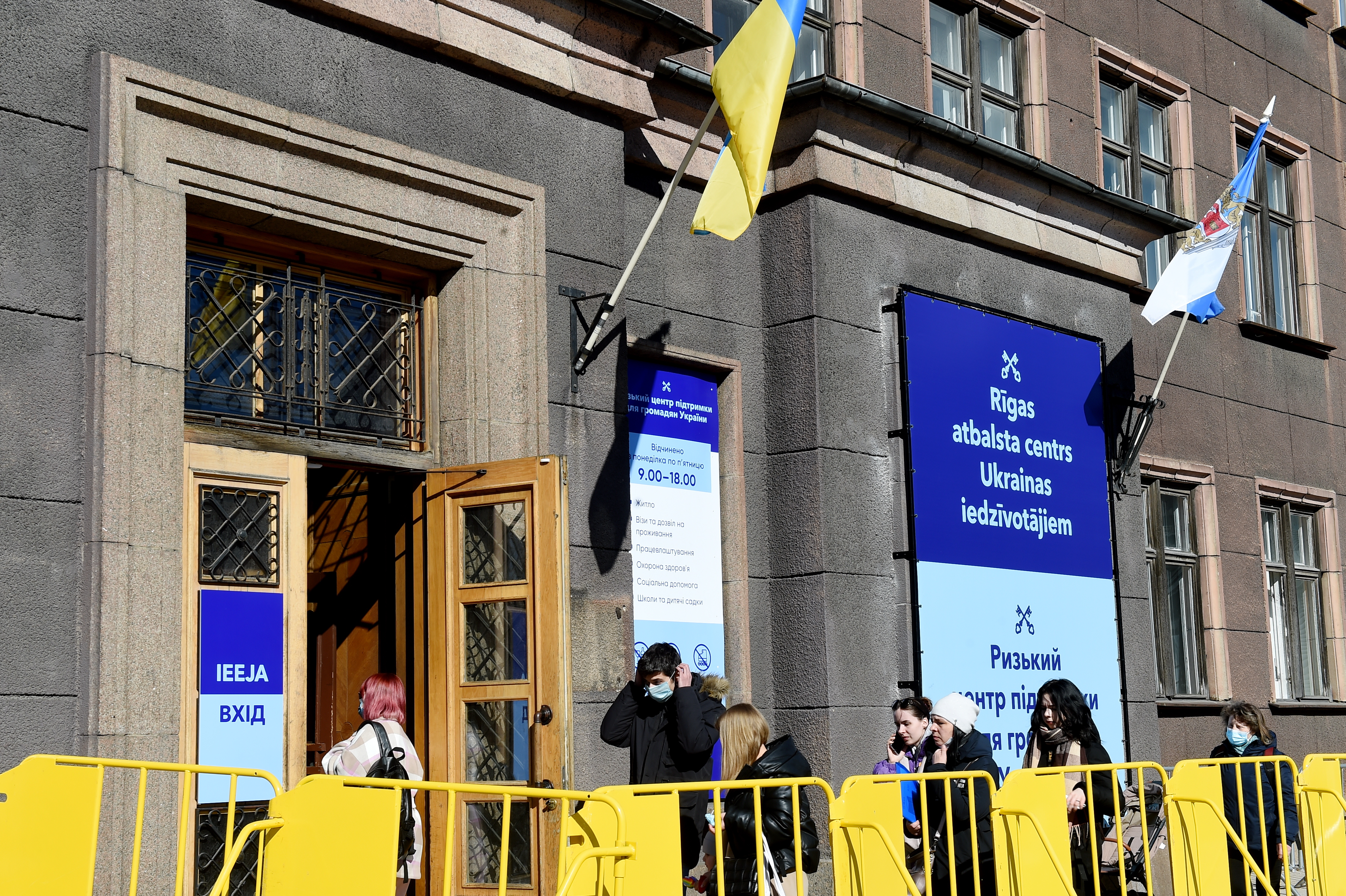 В Рижском центре поддержки граждан Украины зарегистрировано 15 034 человека В Рижском центре поддержки граждан Украины зарегистрировано 15 034 человека