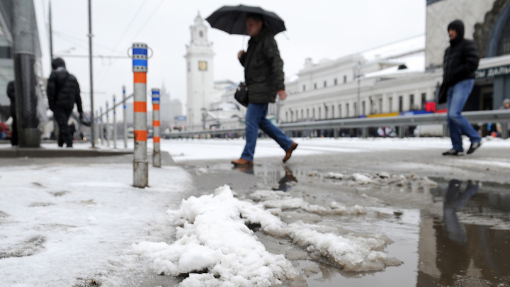 В среду - пасмурно, дождь и до +7 градусов