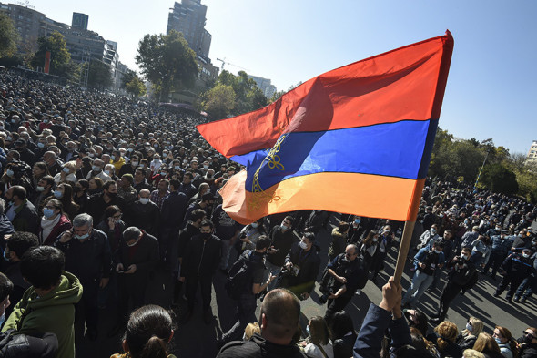 В Ереване проходит масштабная акция протеста