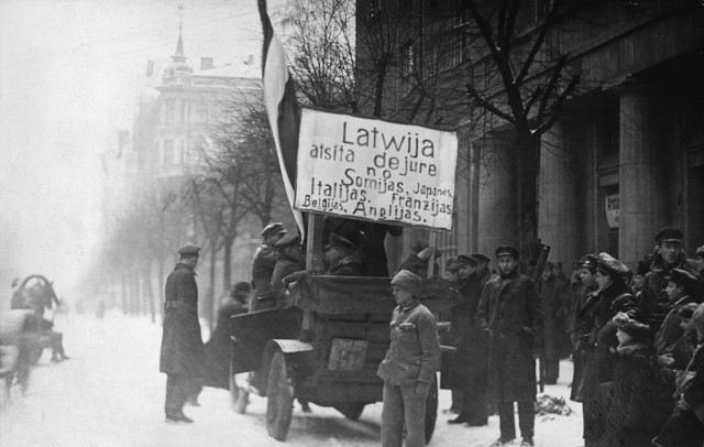 Со дня международного признания Латвии де-юре исполняется 104 года Со дня международного признания Латвии де-юре исполняется 104 года
