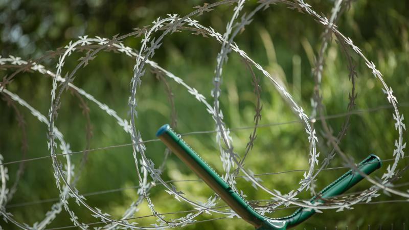 Временный забор на границе появится в начале ноября Временный забор на границе появится в начале ноября