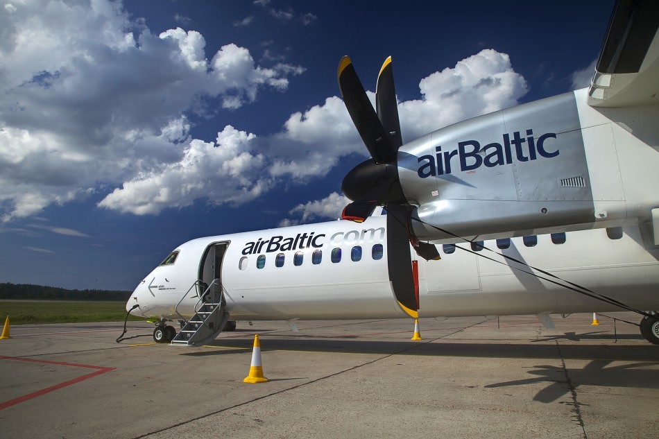В июле и августе airBaltic будет летать в Лиепаю