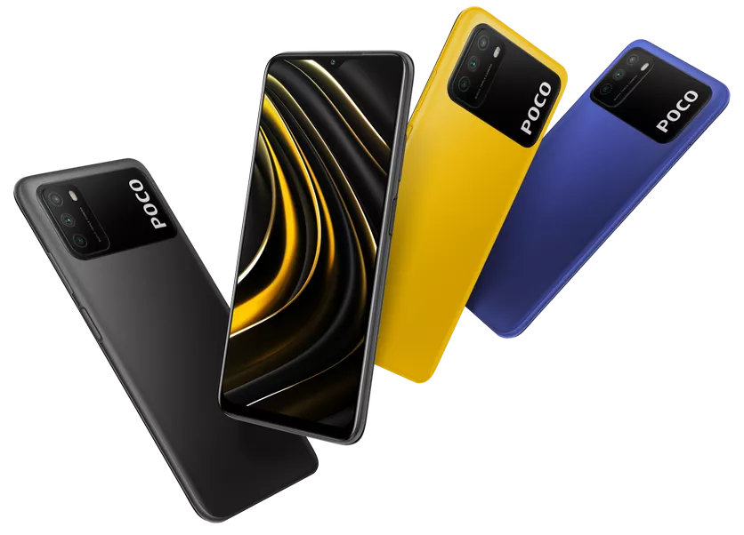 Недорогой смартфон Poco M3 от Xiaomi получил оригинальный дизайн