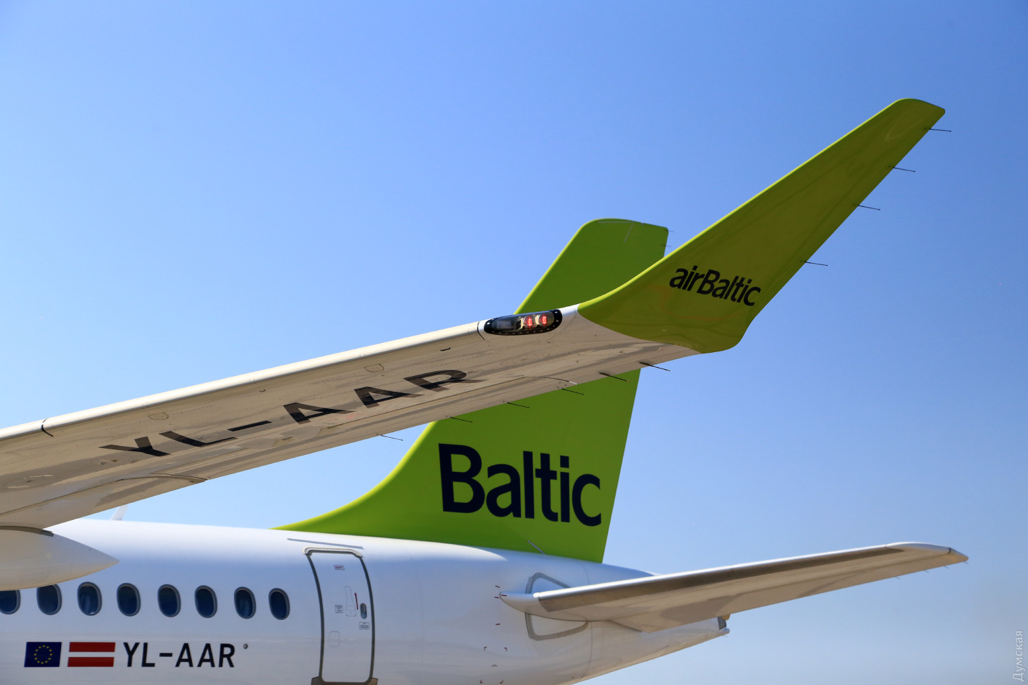 аirBaltic начинает полеты из Вильнюса в Киев