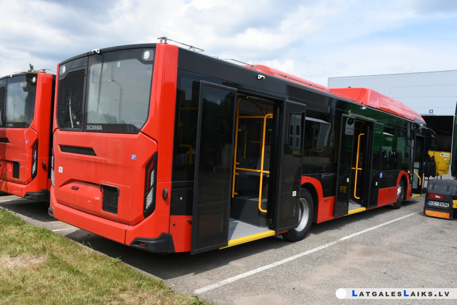 Даугавпилс купит 20 автобусов, работающих на СПГ