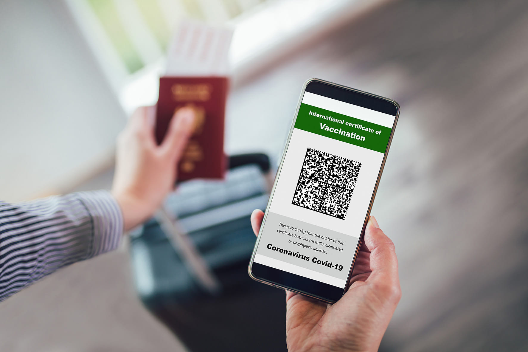 Covid-сертификат Британии в Латвии не считывается